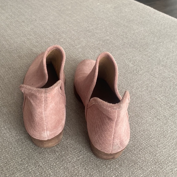 Lucky brand baley suede ankle bootie - blush pink - Picture 5 of 5
